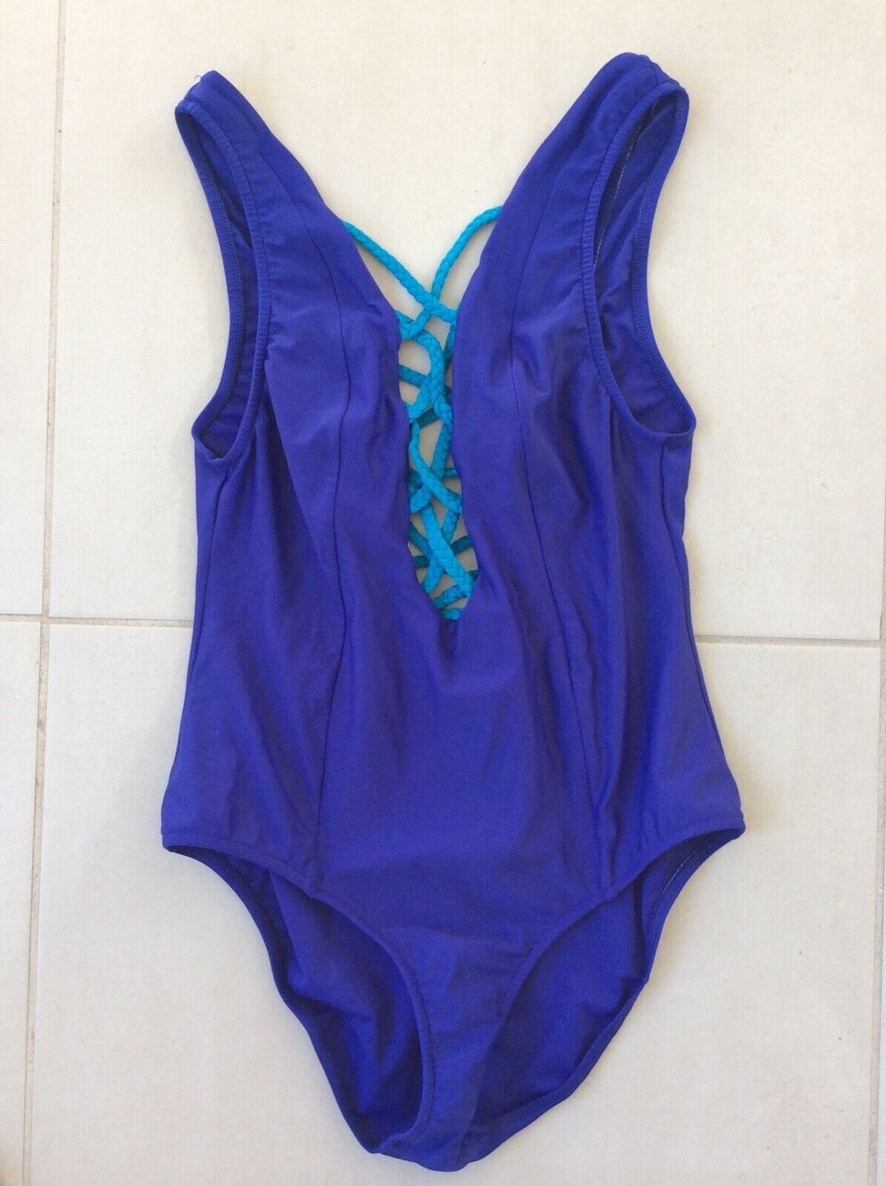 Venus One Piece Swimsuit Lace Up Stretch
